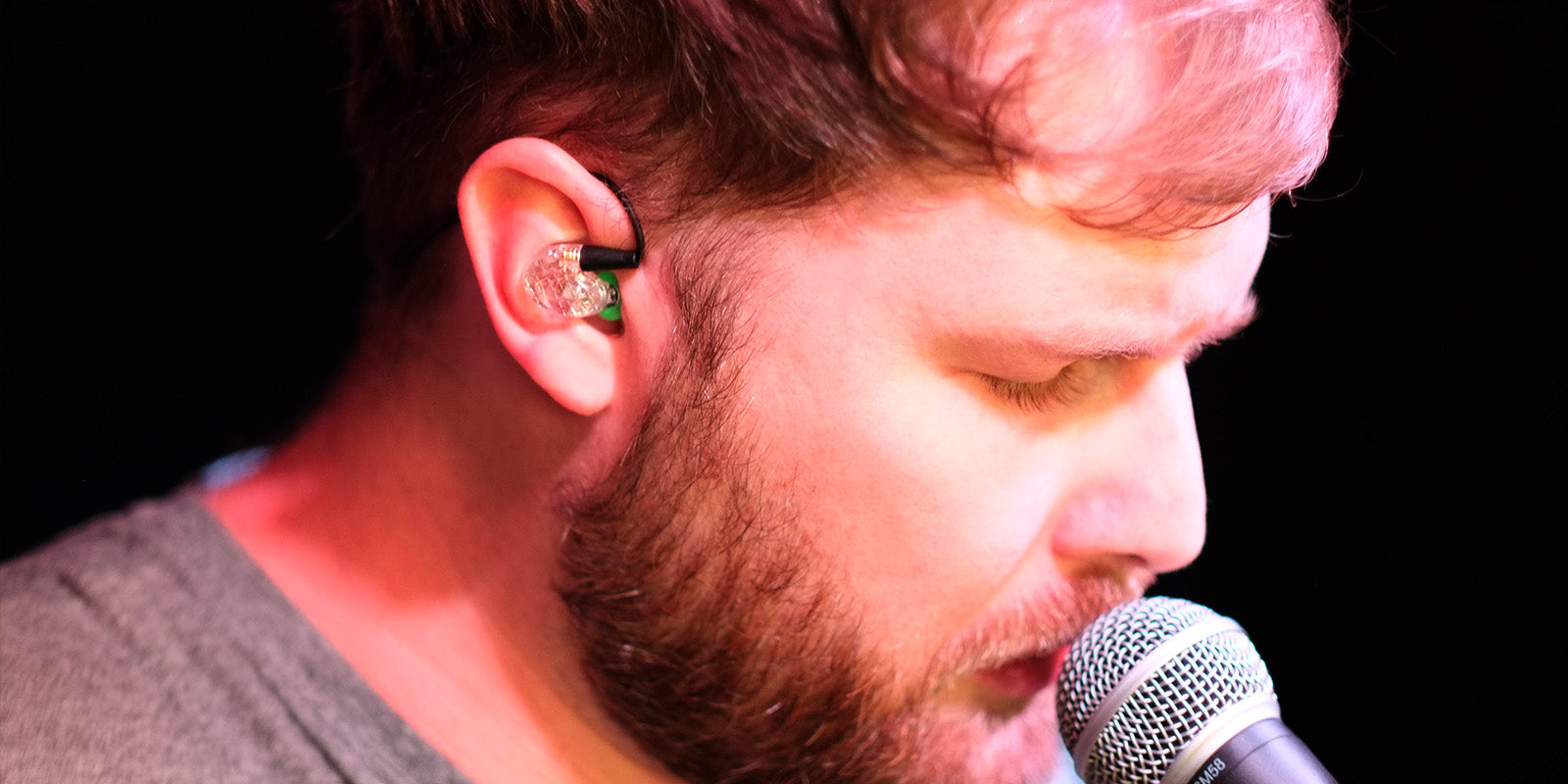 how to set up in ear monitors for drummers