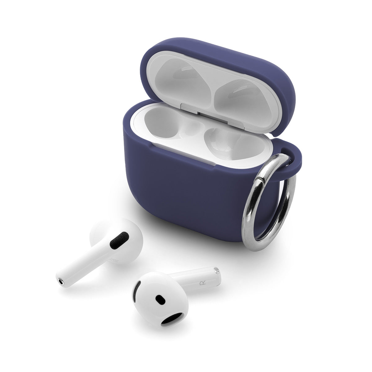 ADV. Eartune Soft Case for AirPods 4th Generation #color_grey-blue